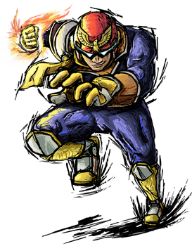 Smash Striker: Captain Falcon