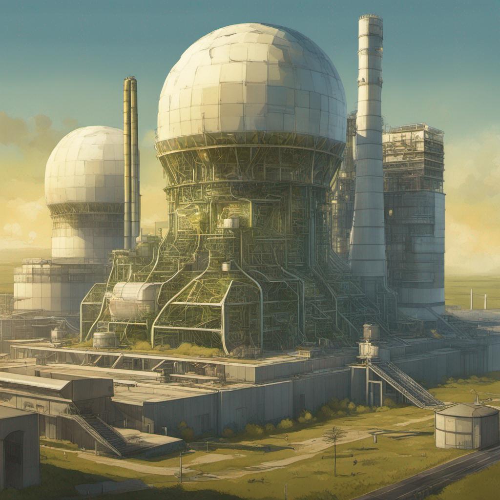 Solarpunk Nuclear Power Plant by rlac12 on DeviantArt