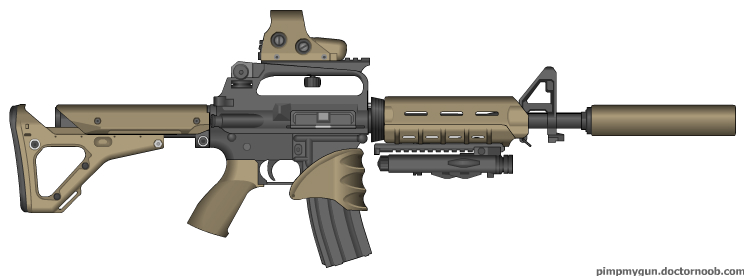 M4 Colt Commando Build Desert Series Colt M4 Commando by J-RodDrummer on DeviantArt
