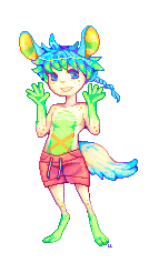 Commission Pixel Doll: Himmel