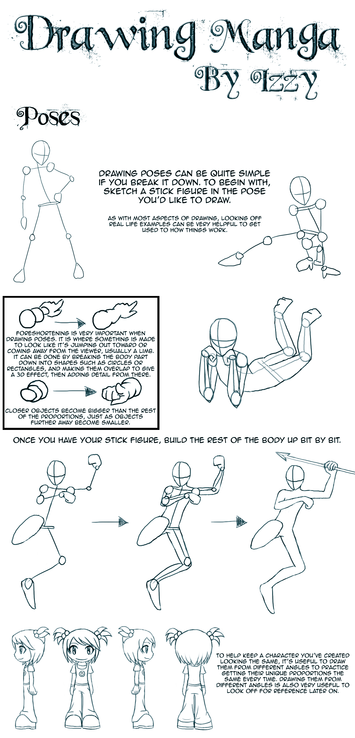 Tutorials - Poses by Scythe-Sugar-Static on DeviantArt