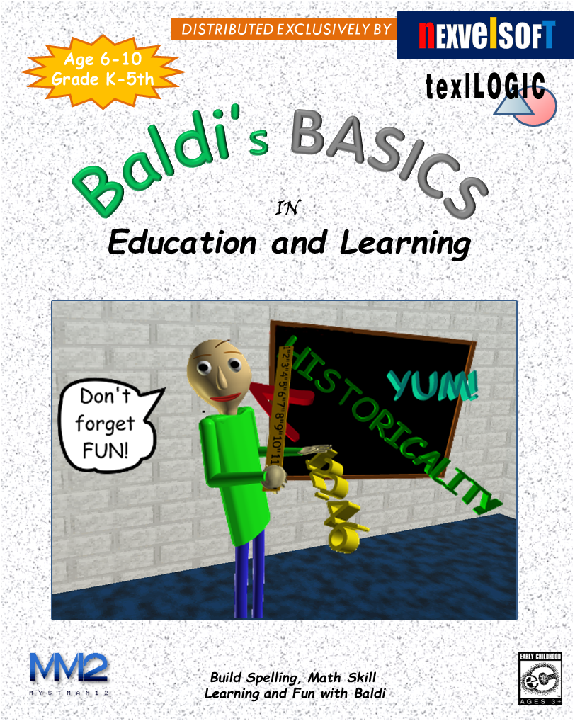 Baldi's Basics in Education and Learning - Free stories online. Create  books for kids