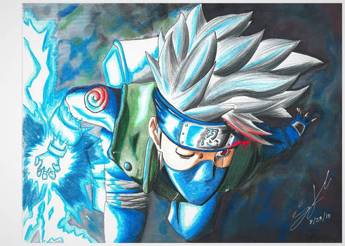 It is said that Kakashi once split a lightning