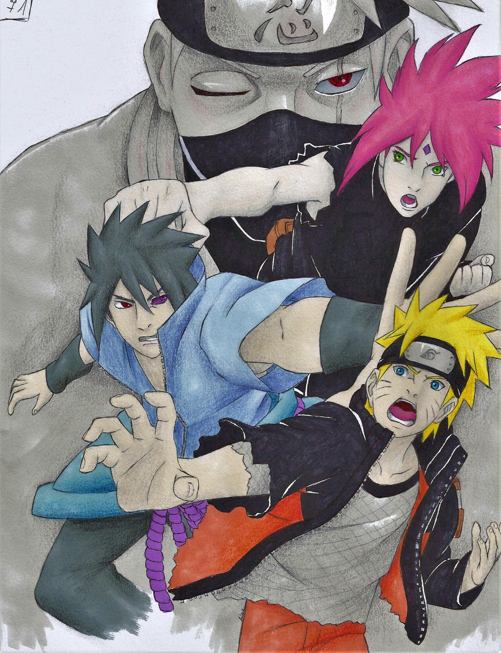 A Naruto Manga Wallpaper by ThatAwesomeDudeYeaah on DeviantArt