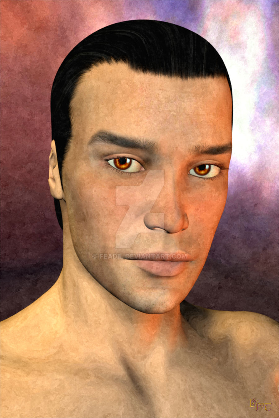 Dazzling Males: Luc headshot