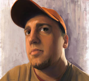 Self Portrait with orange hat