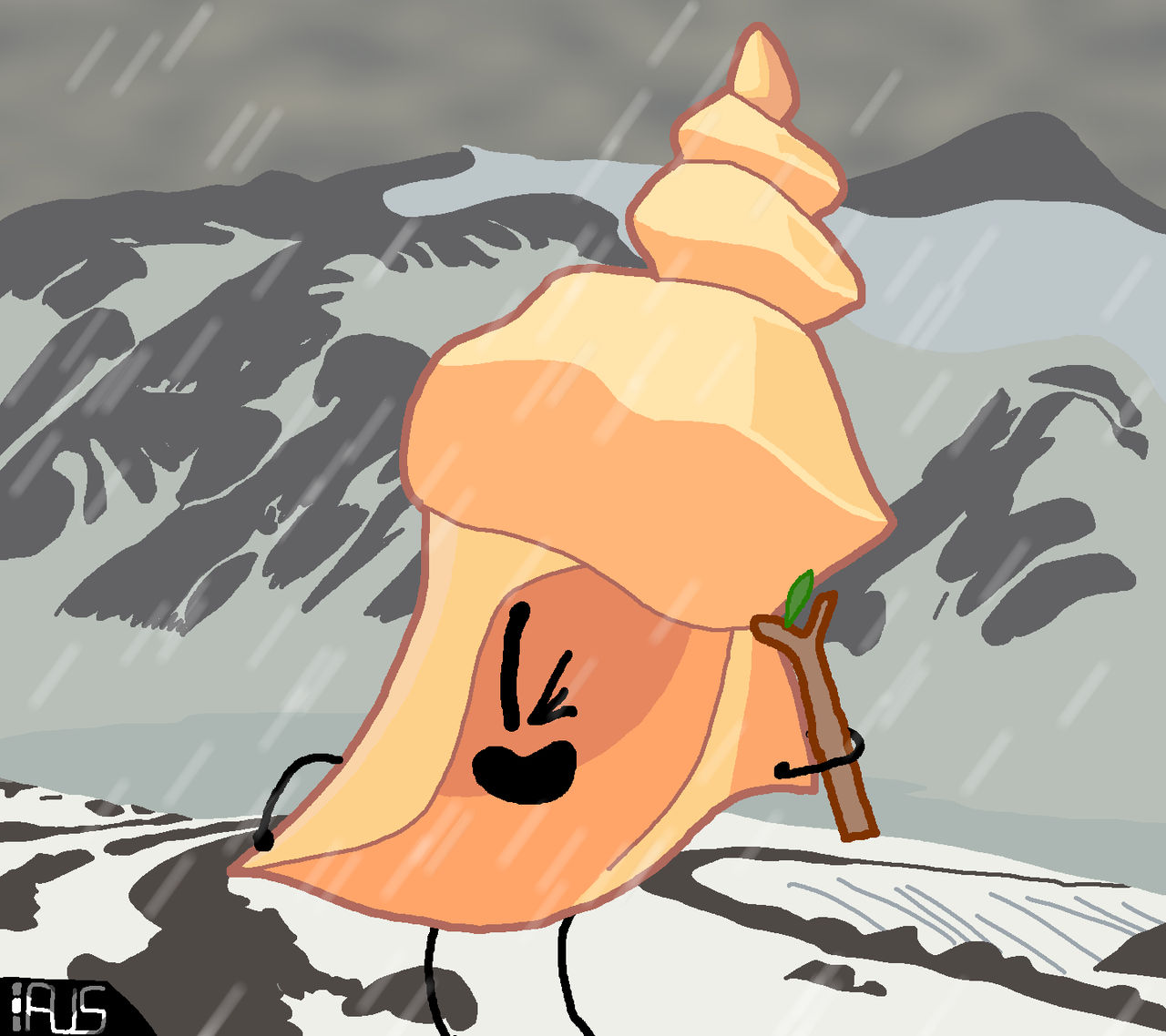 Conch Shell... but when he/she was younger... by BradyAUS on DeviantArt