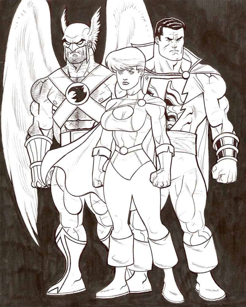 Jsa Deviantart JSA by CHUBETO on DeviantArt