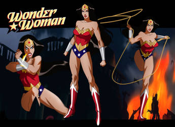 WONDER WOMAN ANIMATED