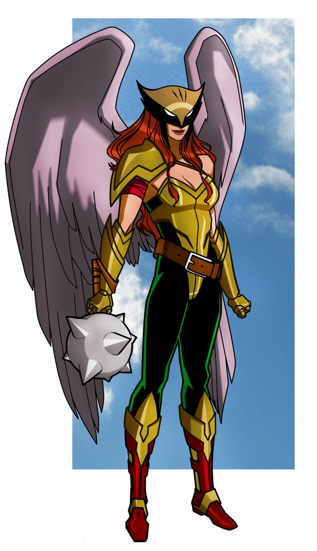Hawkgirl by CHUBETO