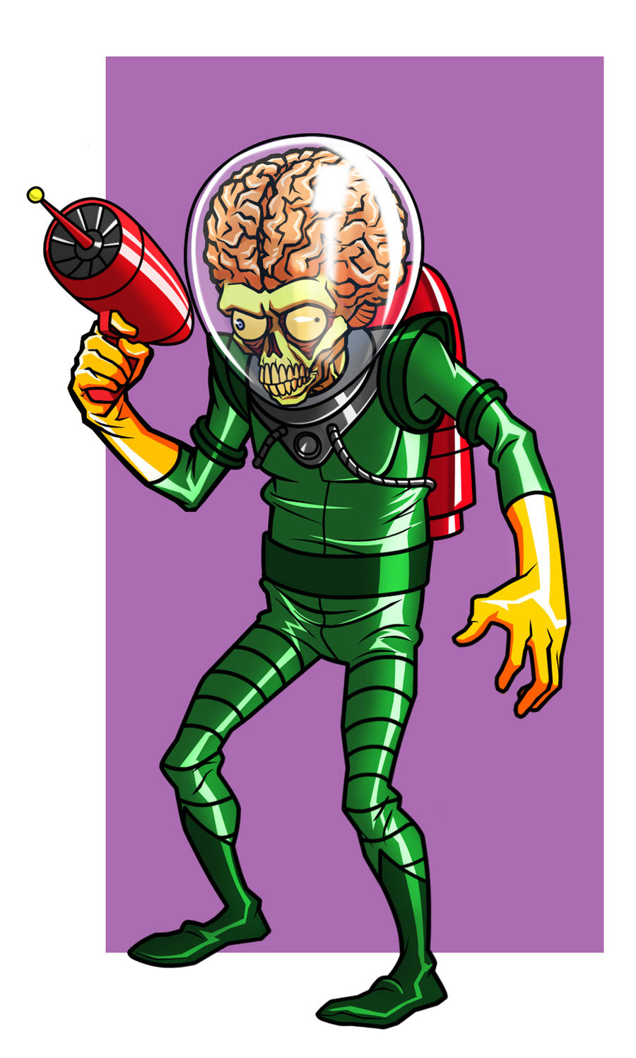 Mars Attacks by CHUBETO on DeviantArt