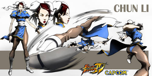 Chun-Li  Animated