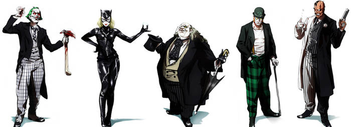 Batman movie rogues