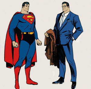 Superman and Clark