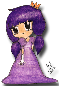 Purple Chibi Princess