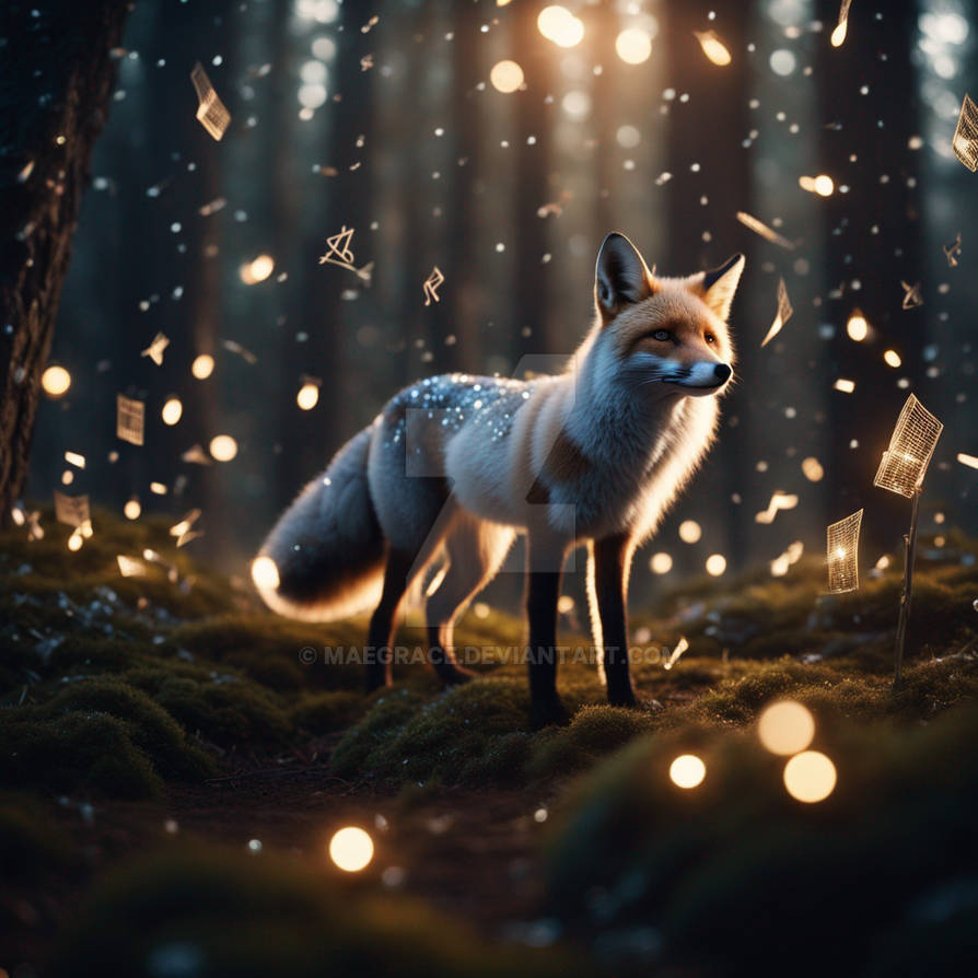 Magic Realistic Fox Magical Fox #7 by MaeGrace on DeviantArt