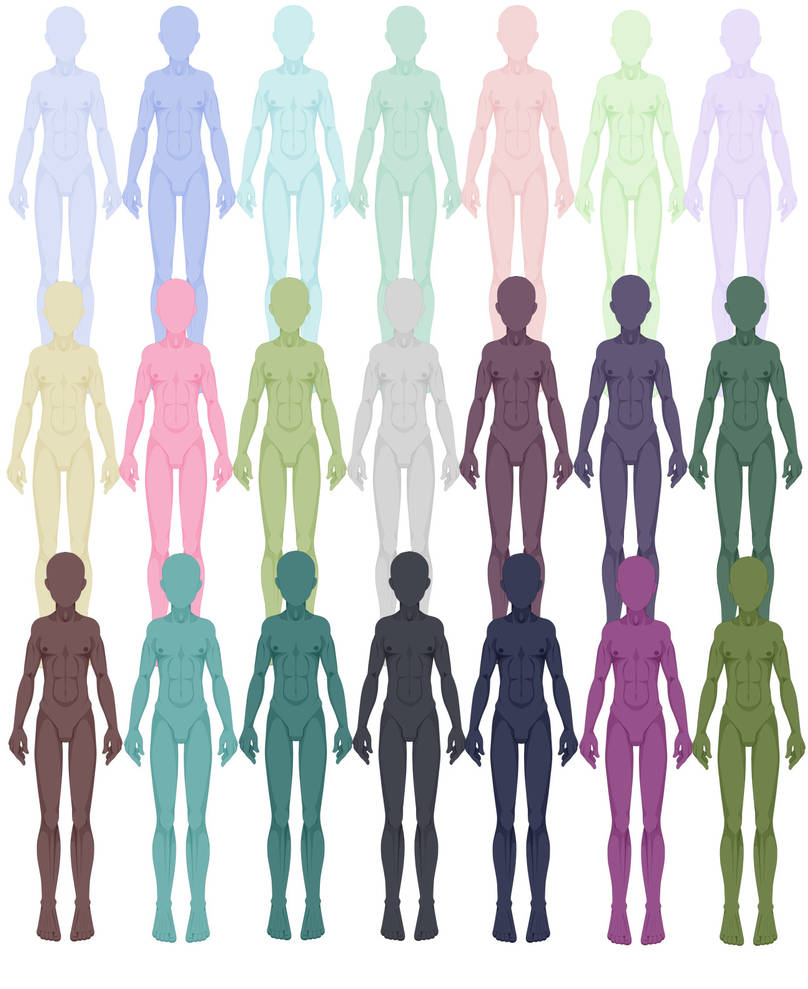 Fantasy Patterned Skin Extraordinaire Fantasy Skin Colors Test by applestruddles on DeviantArt