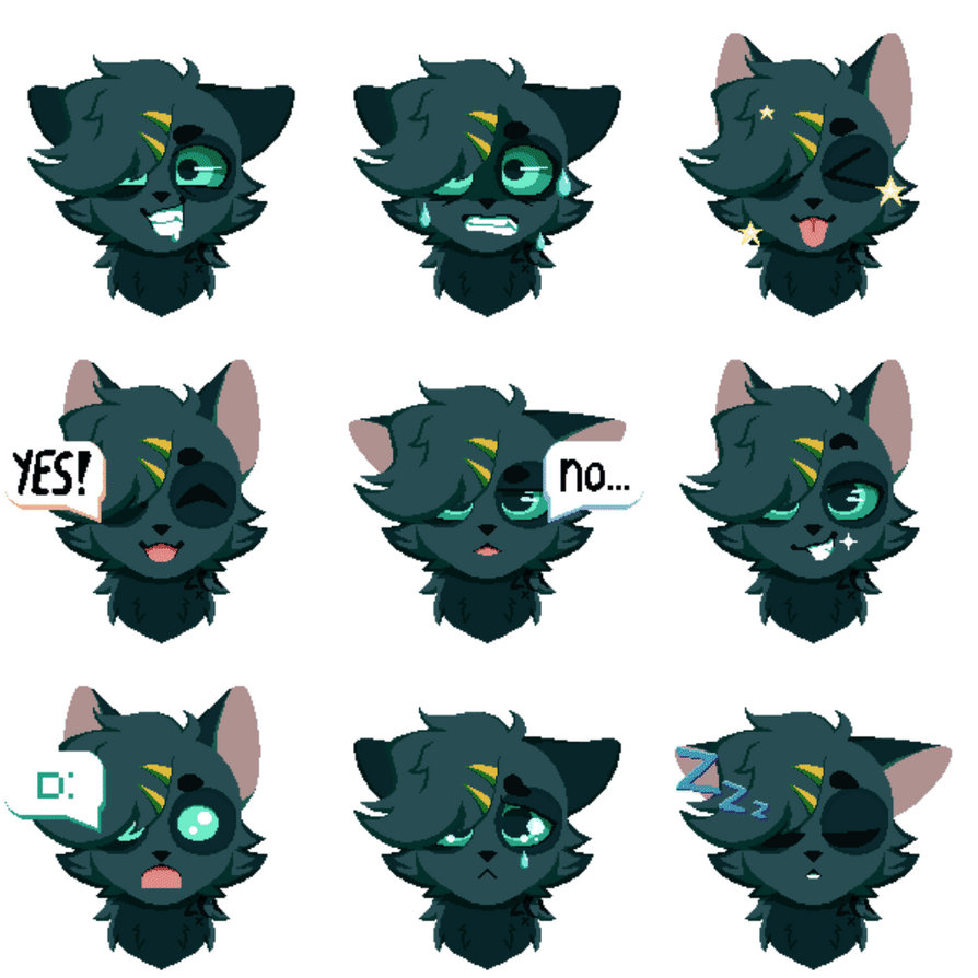 K Animated Emotes Set 2 by Lumiklyde on DeviantArt
