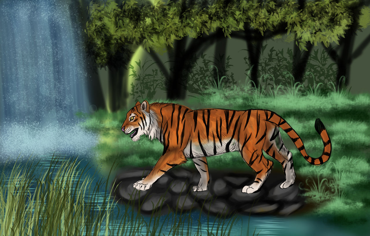 Tiger by Lunarwolven on DeviantArt