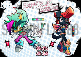 Adoptables Mobians #1 by Sharinflan88