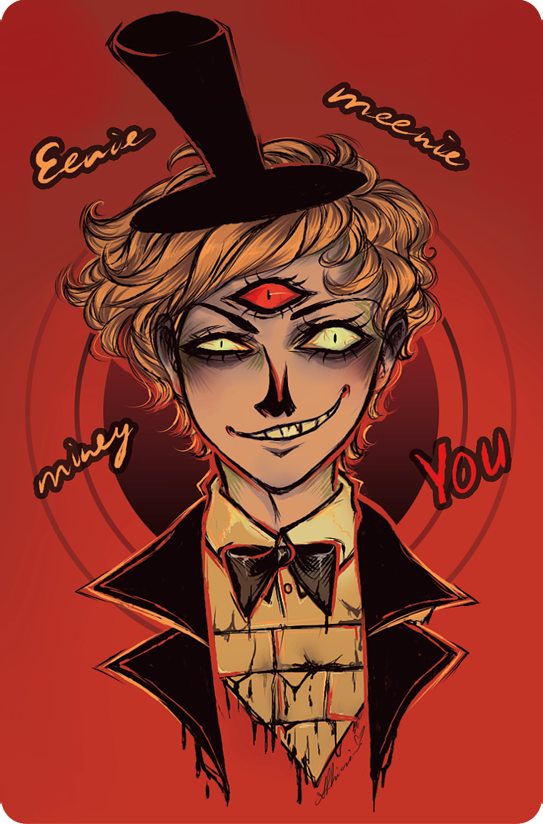 Bill Cipher by AShiori-chan on DeviantArt