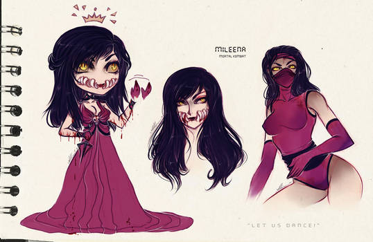 Mileena: Doodles