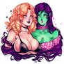 Commission. Glinda and Elphaba