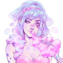 Redraw. Cotton Candy