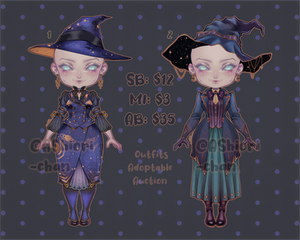 [CLOSED] Outfits adoptable auction set 6