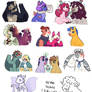 all the horse comms