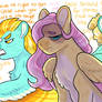 flutter brutter...and sister