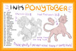 inkponytober - slots open! by mylittlegami