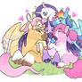 the girls i pulled by being the element of magic