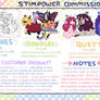 COMMISSIONS OPEN + DISCOUNTS FOR PAST CUSTOMERS!!