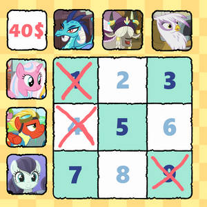custom grid adopts - one time ponies x non ponies