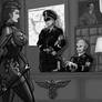 Brunhilde meets Ilsa final B and W