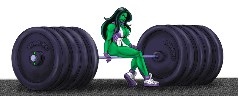 Shulkie Weights Pinup