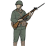 Alternate History 1960's Japanese Soldier