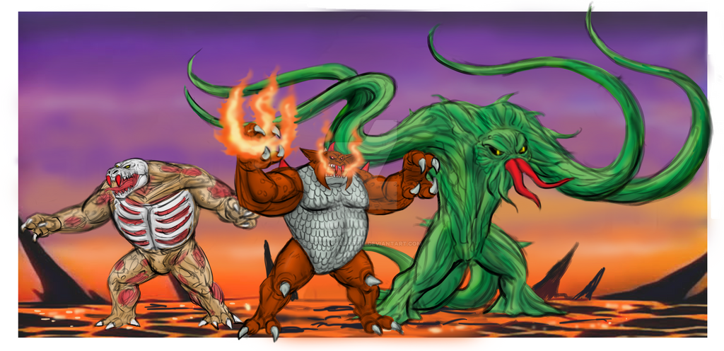 Monsters for your other toys by johnnyharadrim on DeviantArt