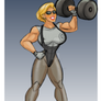 Sgt Callahan Police Academy gym outfit