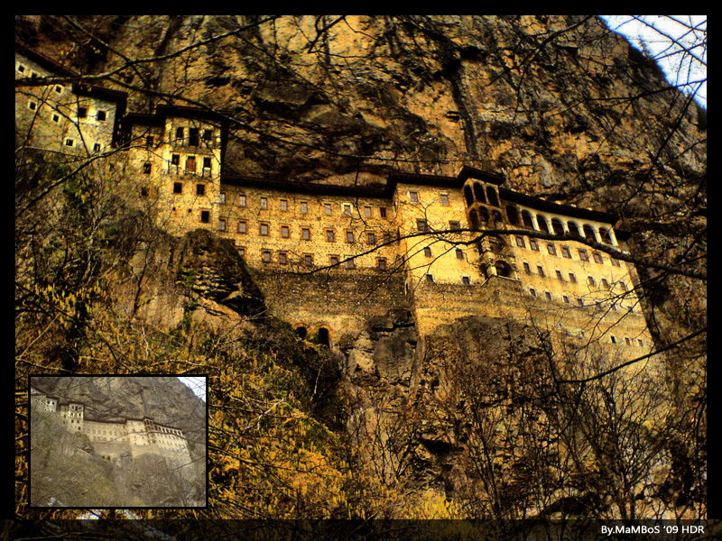 Trabzon Sumela Manastiri HDR