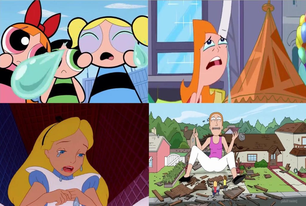 Cartoon Giantess Crying Collage by TessMcGrath on DeviantArt