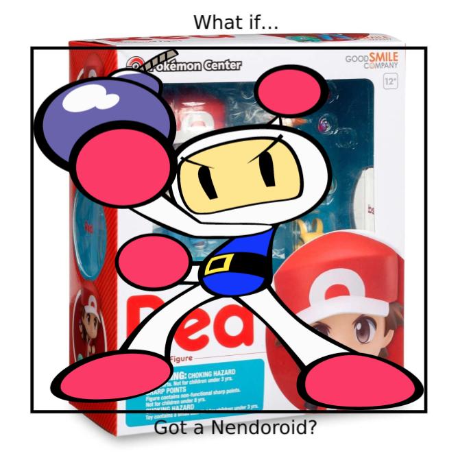 What if Bomberman Got a Nendoroid? by TessMcGrath on DeviantArt