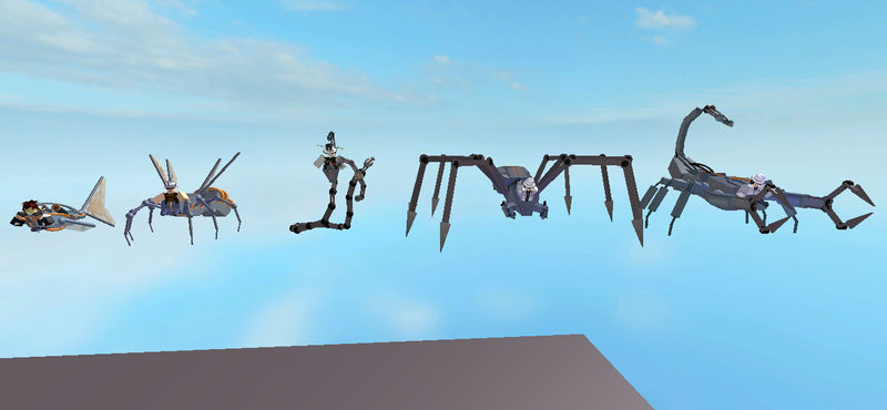 Roblox Evil Mechanical Robots By Alessiaofmankind3103 On Deviantart