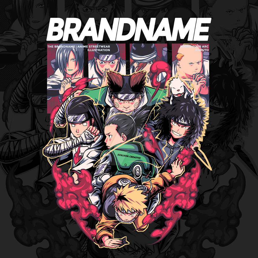 Sound 5 Naruto Sound Four Arc Sunjava Creative by SunjavaCreative on DeviantArt