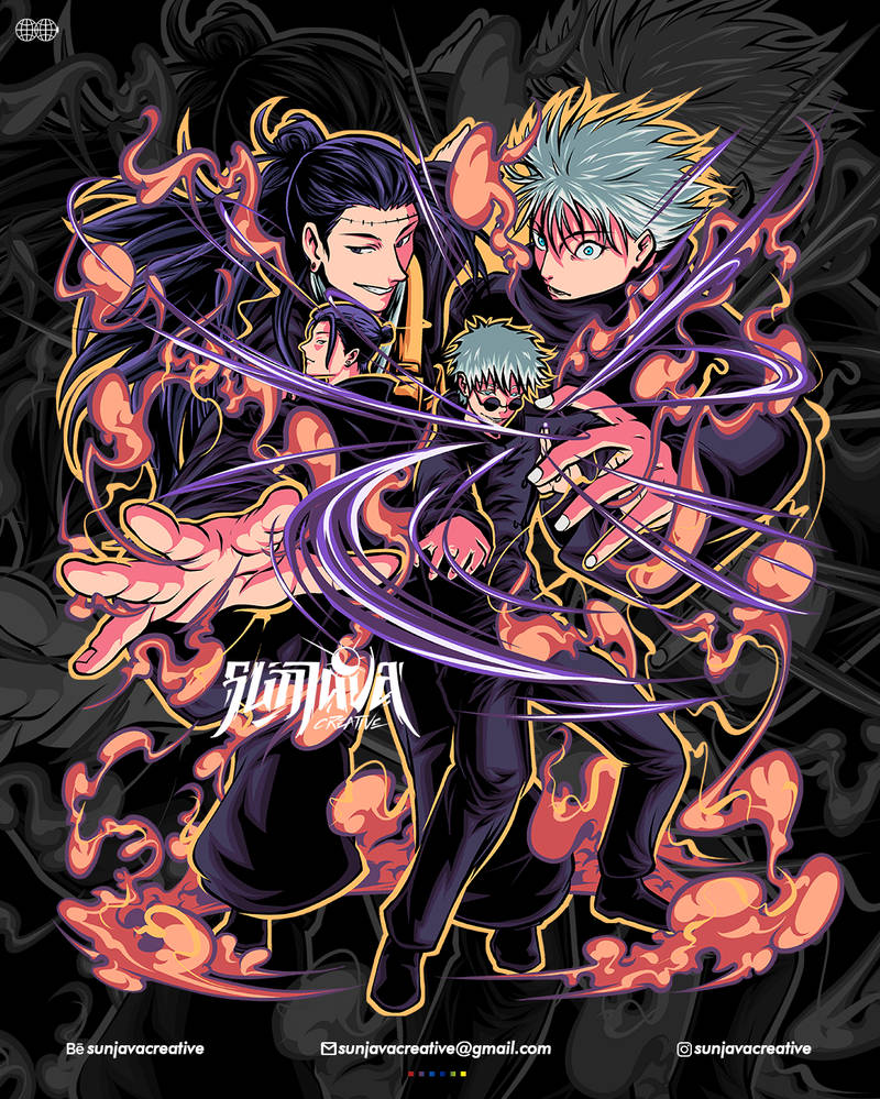 Gojo Spring Arc Gojo's Past Arc - Sunjava Creative by SunjavaCreative on DeviantArt
