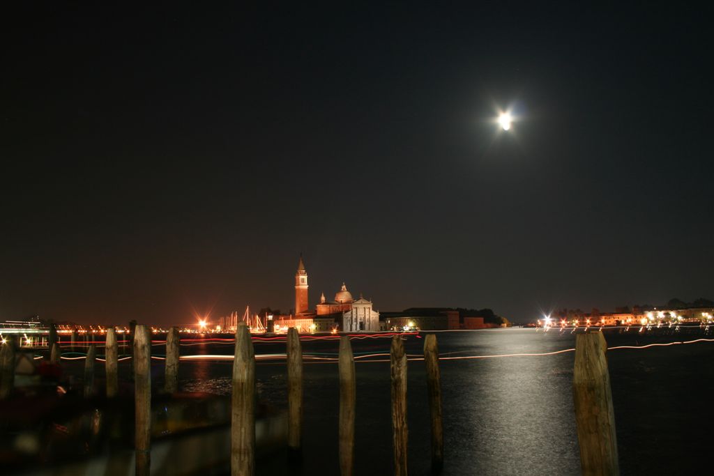 Venice at night