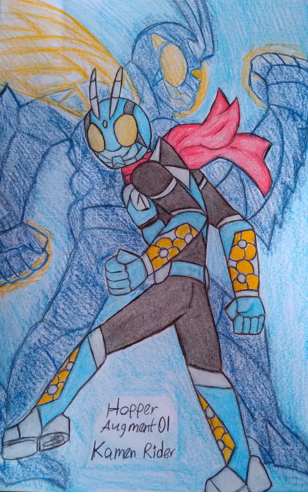 Masked Rider Hopper KRTG Hopper augment 01/ Kamen Rider 1 by GoJrider on DeviantArt