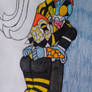 KRTG Kamen rider and Bee aug together
