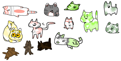 OPEN (12/13) 10 Point Assorted Cat Adopts